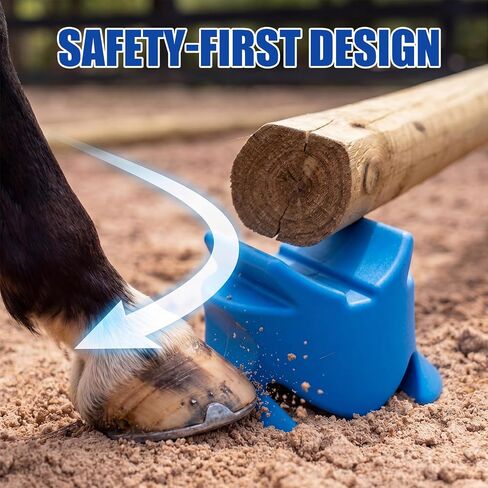 BreezeHug 4/6 Pack Horse Training Jump Block Holders for Ponies, Mini Horses & Pet Dogs, Adjustable Equestrian Jump Rail Razers, Lightweight Jumping Training Equipment (Poles Not Included) in Kuwait