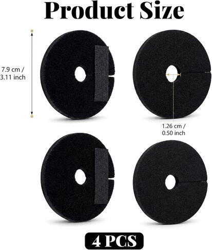 Skrfren 4 Pcs Bit Guards for Horses Bits Cheek Guard with Hook and Loop Fastener Horse Bit Guards for Horse Bits Protection and Comfort in Kuwait