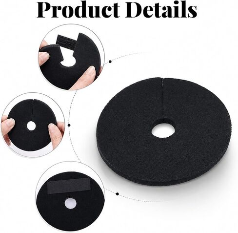 Skrfren 4 Pcs Bit Guards for Horses Bits Cheek Guard with Hook and Loop Fastener Horse Bit Guards for Horse Bits Protection and Comfort in Kuwait