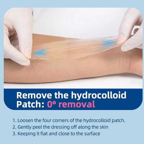 Niceful Hydrocolloid Roll for Acne Medical Grade, 2in*12ft Pimple Patch Roll, Water-Resistant Hydrocolloid Bandages for Wound Care, Highly Absorbent & Cut-to-Size Blister Bandages in Kuwait