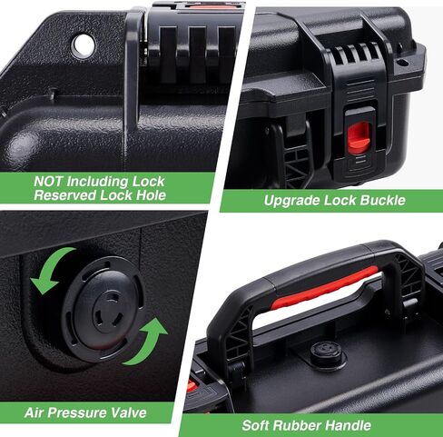 حافظة جهاز مزج الصوت بقشرة صلبة لجهاز Mackie ProFX12v3+/ ProFX10v3+ مع إسفنج EVA | حقيبة حمل تخزين واقية للسفر | يناسب حجم الخلاط حتى 13 بوصة × 4 بوصة × 14.8 بوصة (الجراب فقط) in Kuwait