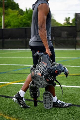 Legion M-250 Varsity Football Shoulder Pads, Patents Pending, Lightweight, Optimized Mobility, Enhanced Impact Protection, Industry-Best Ventilation and Cooling in Kuwait