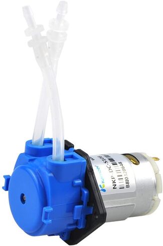 Kamoer NKP Low Flow Peristaltic Pump 12V DC DIY Liquid Small Dosing Pump with 9.84ft 3mm ID x 5mm OD Silicone Rubber Tube in Saudi Arabia