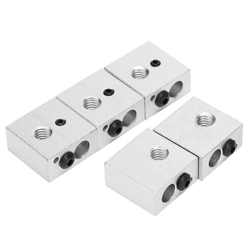 Heating Block for MK7 MK8 Aluminum Alloy 3D Printer Nozzle Accessories Design for DIY Enthusiasts in Kuwait