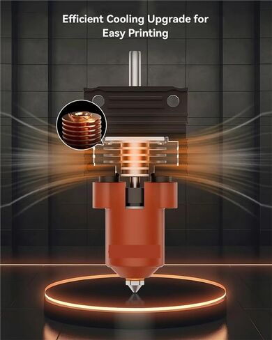 For creality K1 Upgrade Ceramic Heating Block Kit, for Unicorn Quick-swap Nozzle Kit, Supports 300°C Temperature (With Buckle） in Kuwait