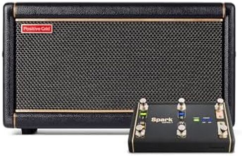 Positive Grid Spark 2 + Spark Control X Bundle – 50W Smart Guitar Practice Amp & Bluetooth Speaker with Built-in Looper, AI Features & Smart App for Electric, Acoustic, & Bass Guitar in Kuwait