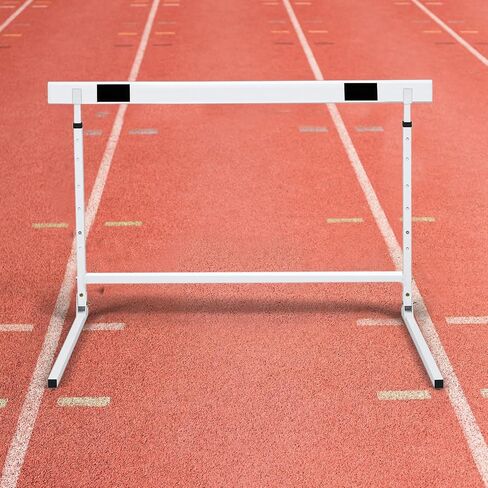 Seenelling Adjustable Height Hurdles from 27 to 42 Inch Foldable Track and Field Equipment Jumping Speed and Agility Training Hurdle for Track Soccer Athletic Basketball Courses Drills in Kuwait