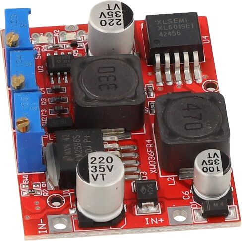 DC-DC تنحى وحدة محول جهد كهربي CC/CV XL6019 4-35 فولت إدخال 0.25-25 فولت إخراج 3A ماكس منظم قابل للتعديل لمشاريع الإلكترونيات DIY in Kuwait