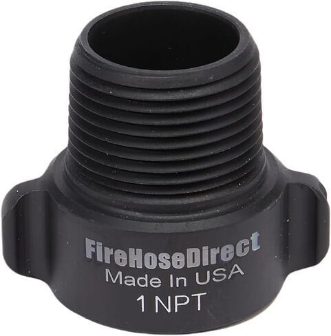 الألومنيوم 1 "أنثى NPSH إلى 1" ذكر NPT محول خرطوم الحريق in Kuwait