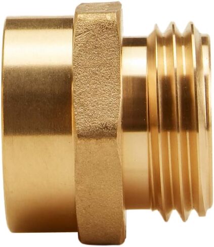 Brass 1" Female NPT to 1" Male NH Fire Hose Adapter in Kuwait