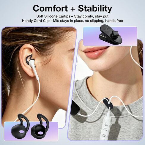 KM08 Portable in-Ear Monitor Live Streaming & Karaoke Headset with Mic, Built-in Sound Card for Sound Effects & Voice Changer, 2-in-1 Wired Earbuds & Microphone for TikTok YouTube Streaming Podcast in Saudi Arabia