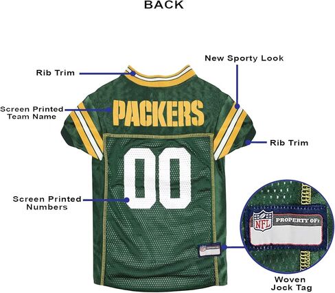 NFL GREEN BAY PACKERS DOG Jersey, Small in Kuwait