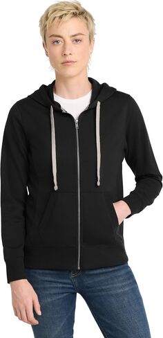 District Women's Re-Fleece Full-Zip Hoodie, 100% Recycled Casual Sweatshirt in Kuwait