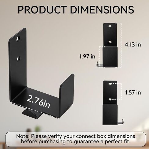 حامل جداري لصندوق توصيل واحد للتلفزيون من Frame متوافق مع سلسلة تلفزيون Samsung The Frame LS03 2019-2025، حامل حائط معدني لصندوق توصيل واحد، يناسب أجهزة تلفزيون QLED 4K/8K مقاس 32 بوصة و43 بوصة و55 بوصة و65 بوصة و75 بوصة و85 بوصة in Kuwait