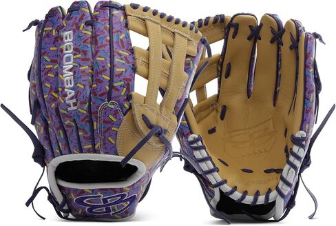 Boombah Softball Fielding Glove B4 H Web - طباعة الرشات - ألوان وأحجام متعددة in Kuwait