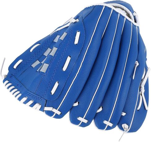 Softball Glove 12.5 Inches Blue Sport Baseball Glove Outfield Mitt for Outdoor Training in Kuwait