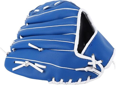 RiToEasysports Softball Glove 12.5 Inches PU Baseball Glove Blue Outfield Mitt Double Reinforced Tear Easy Clean Hand Protection for Outdoor Training Athletes in Saudi Arabia
