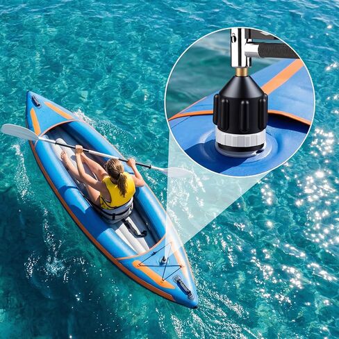 2 PCS Inflatable Boat SUP Pump Adapter, Premium Conventional Air Adapter, Sturdy SUP Air Adapter, for Inflatable Boat, Kayak and Stand Up Paddle Board in Saudi Arabia