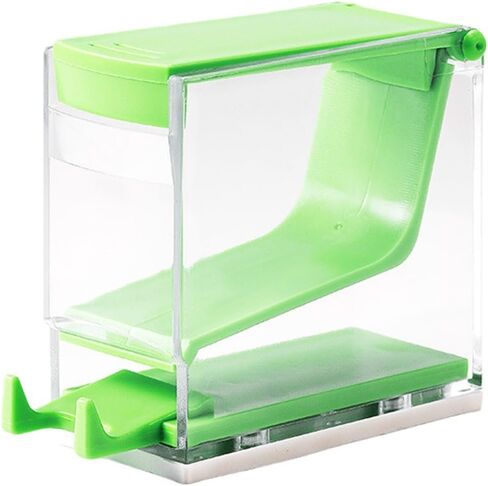 Cotton Roll Dispenser Hygienic Divider 1pc Green Dental Cotton Roll Dispenser Press Type Storage Box With Lid Organizer in Kuwait