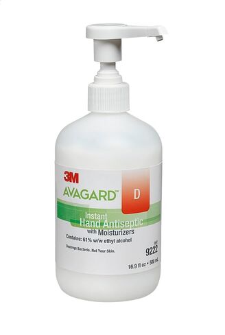 3M 9222 Avagard D مطهر فوري لليدين مع مرطبات، 16 أونصة in Kuwait