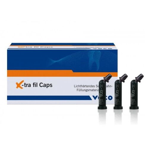 Voco 1741 X-tra Fil Caps Dental Restorative Capsules 20/Pk 0.25 Gm in Kuwait