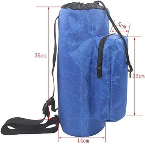 Cylinder Backpack Portable Waterproof Cylinder Pouch Shockproof Wearproof Sleeve Breathable Drawstring Bag Suitable for Elderly Care in Kuwait