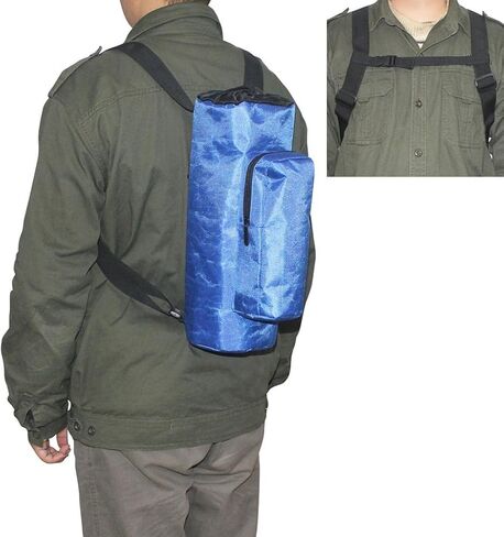 Cylinder Backpack Portable Waterproof Cylinder Pouch Shockproof Wearproof Sleeve Breathable Drawstring Bag Suitable for Elderly Care in Kuwait