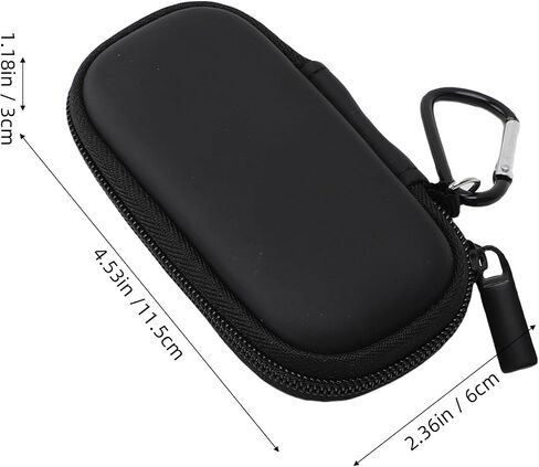 lyrlody EKG Carrying Case Mobile ECG Storage Bag Mobile 6L 1L EKG Hard Shell PU EVA Travel Case with Strap for Android Devices in Kuwait
