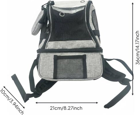 Portable Carrier Bag with Handles Mesh Construction Multiple Compartments Adjustable Padded Straps Suitable for Medical Equipment Transport, Gray in Kuwait