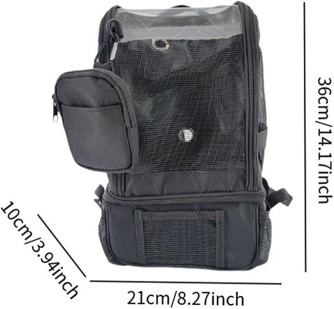 Concentrator Bag Machine Carrier Backpack Portable Lightweight Bag with Adjustable Straps Zippered Pocket Sturdy Polyester Suitable for Fishing in Saudi Arabia