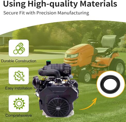 ختم زيت deawater 24 032 19-S 055-600، متوافق مع محركات Kohler CH18، CH20 - يستبدل عبوتين in Kuwait