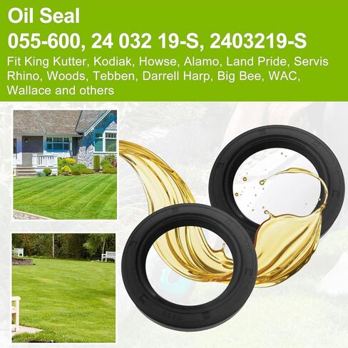 ختم زيت deawater 24 032 19-S 055-600، متوافق مع محركات Kohler CH18، CH20 - يستبدل عبوتين in Kuwait