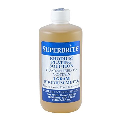Cohler Superbrite Rhodium Plating Solution, Acid-Based-L8 in Kuwait