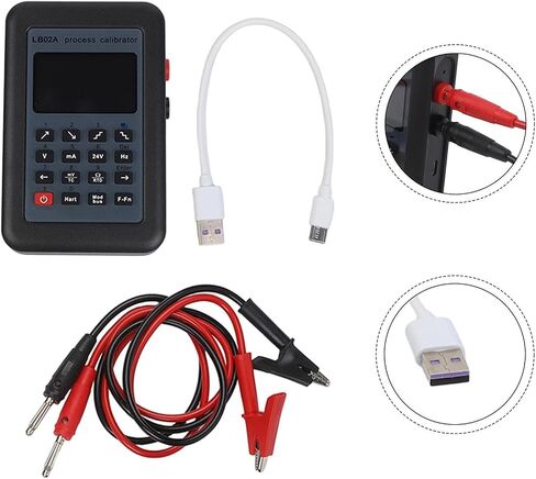 LB02A Process Calibrator Frequency, PT100, TC, mV, mA, 4-20mA, 0-10V Signal with LCD Display and Lithium Battery in Kuwait