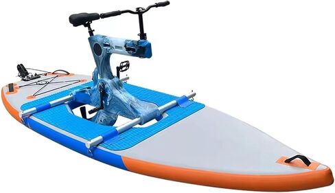 Water Bike Sea Bike Pedal Bike Leisure Surfing, Water Bike Lake Bike Bicycle Pedal Boat Inflatable Boat, Adult Water Bike in Kuwait