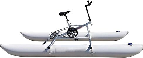 Water Bike, Lake Inflatable Kayak Bike Boat, Outdoor Pedal Bike Boat, Water Sports Tour Kayak Sea Sports Fun Fishing, Water Sports Equipment in Kuwait