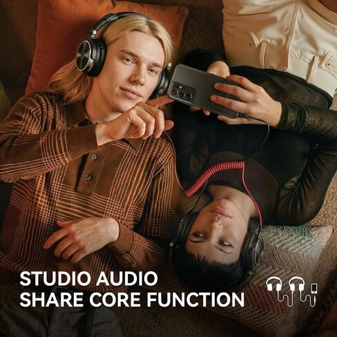 OneOdio Wired Over Ear Headphones Hi-Res Studio Monitor & Mixing DJ Stereo Headsets with 50mm Drivers and 1/4 to 3.5mm Jack for AMP Computer Recording Podcast Keyboard Guitar Laptop - Black (Renewed) in Saudi Arabia