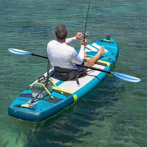 Adjustable Kayak Paddle, Lightweight Floating Oar Durable Floating Kayaking Oars Safety Rope with Stainless Steel Lock Buckle for Outdoor Kayaking Canoeing Fishing Boating. in Kuwait