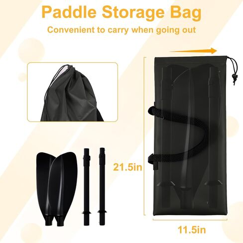 Kayak Recreational Paddle,Kayak Paddles for Adults Adjustable Length 60-90 Inch Premium ABS Blade Portable Kayak Oar for Youth Adults All Ages Water Sports Kayaking Canoeing Boating. in Kuwait
