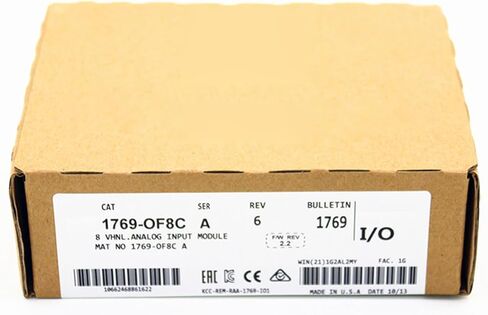 1769-OF8C Compact Logix Analog Output Module 1769OF8C New in Box with Warranty in Kuwait