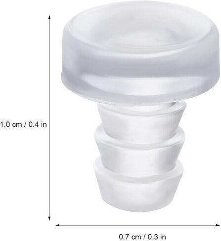 200 Pcs PVC Cabinet Door Bumpers Stem Bumpers with Good and Firm Installation for Furniture Protection and Noise Reduction in Kuwait