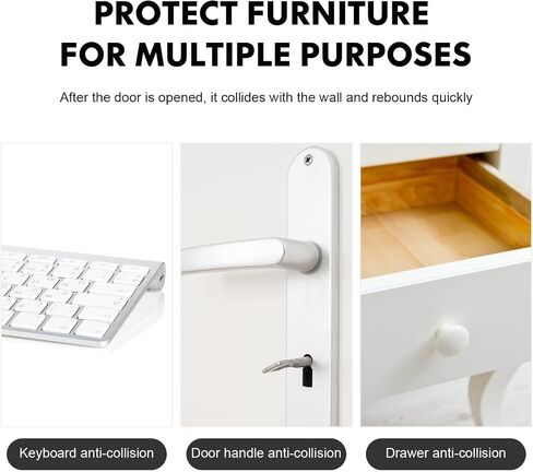 200 Pcs PVC Cabinet Door Bumpers Stem Bumpers with Good and Firm Installation for Furniture Protection and Noise Reduction in Kuwait