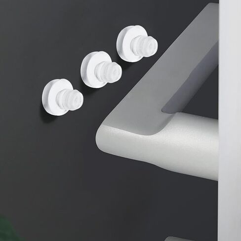 200 Pcs PVC Cabinet Door Bumpers Stem Bumpers with Good and Firm Installation for Furniture Protection and Noise Reduction in Kuwait
