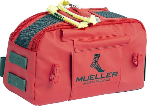 MUELLER Sports Medicine Medi Kit ATSS Bag Only for Men and Women, Athletic Training Kit, Medical Supply Bag for Sports Teams, Over the Shoulder Medical Briefcase, Waterproof, Red, One Size in Kuwait