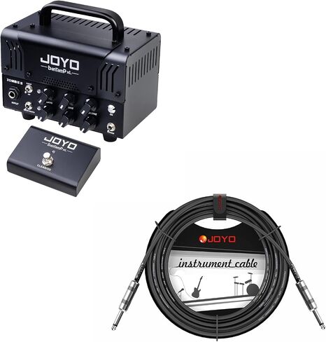 حزمة رأس JOYO Zombie II Tube Amp مع كابل أداة صوت أحادية CM-04 مستقيم إلى مستقيم in Kuwait