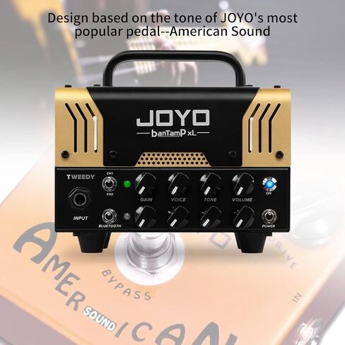 مضخم صوت هجين صغير من JOYO Tweedy رأس Tueb 20 وات Preamp وكابل أداة صوت احترافية CM-04 in Kuwait