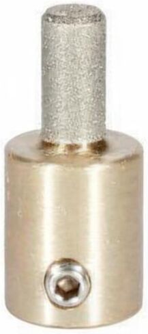 Diamond Grinding Wheel Power Tool Accessory Stained Glass Bit Electroplated Brass Grinding Head Suitable for Glasswork Ceramics Art Studios, Mcb14 in Kuwait