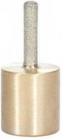 Diamond Grinding Wheel Power Tool Accessory Stained Glass Bit Electroplated Brass Grinding Head Suitable for Glasswork Ceramics Art Studios, Mcb14 in Kuwait