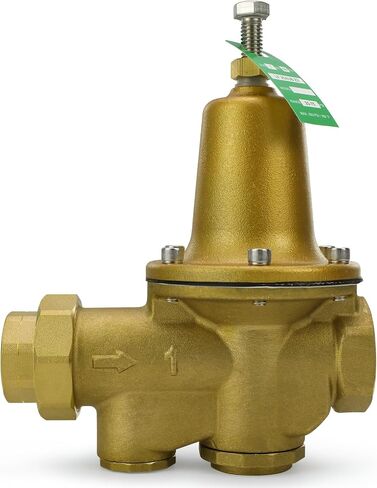 LF25AUB-Z3 Water Pressure Reducing Valve 3/4 Inch NPT Female Union + NPT Female, Polymer Seat, Adjustable 25-75 PSI in Saudi Arabia