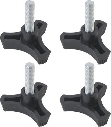 Upgraded 4-Pack 481625-01 Mower Deck Wing Nut Knob 3/8-16, for Scag/Grass Catcher/Cheetah and Turf Tiger STCII-48V-22FS STT-28CAT-SS STT52-22CH Mower Deck Wing Nut Knob in Kuwait